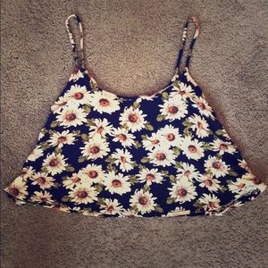 Cute Flower Crop Top!